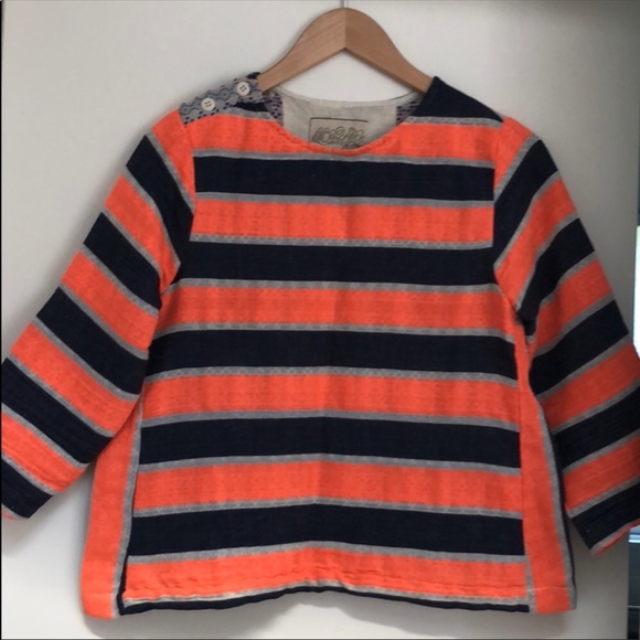 Ace & Jig Tops - Ace&Jig Dockside Top in Bonfire